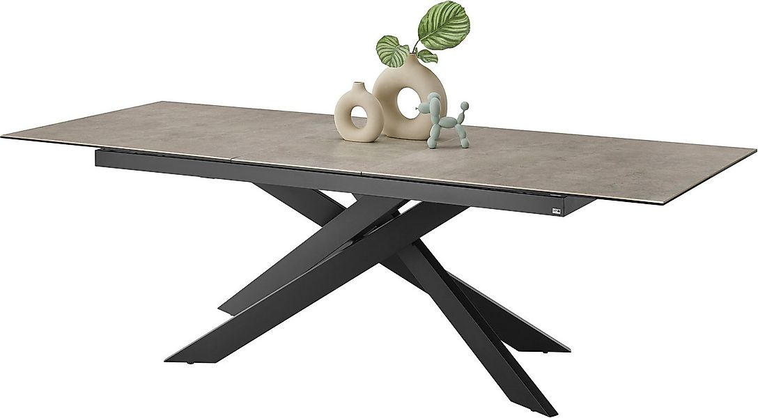 set one by Musterring Esstisch Baltimore, Platte aus Glas-Keramik, ausziehb günstig online kaufen