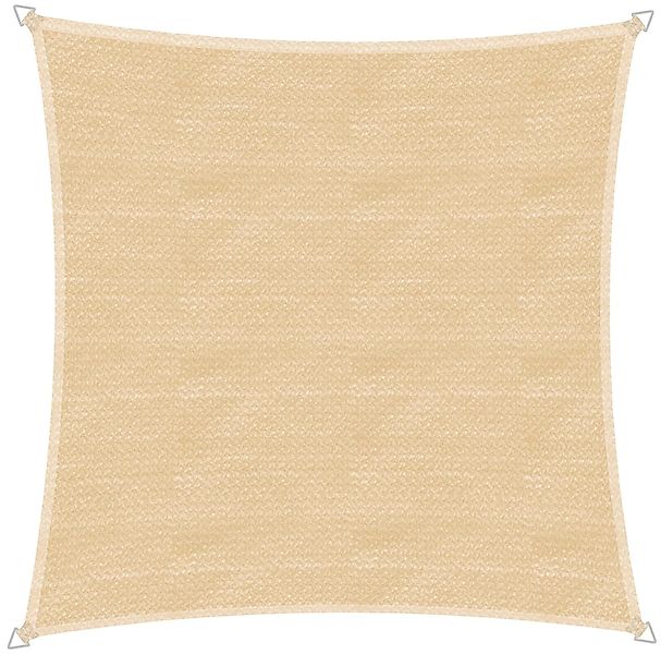 Windhager Sonnensegel "Capri Quadrat", 5x5m, champagner günstig online kaufen