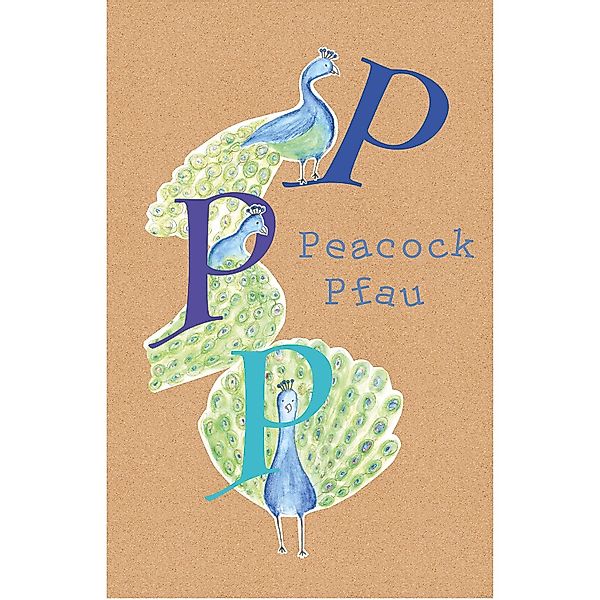 Komar Bild "ABC Animal P" Buchstaben 1 Stk. tlg. Wandbild zur Dekoration - günstig online kaufen