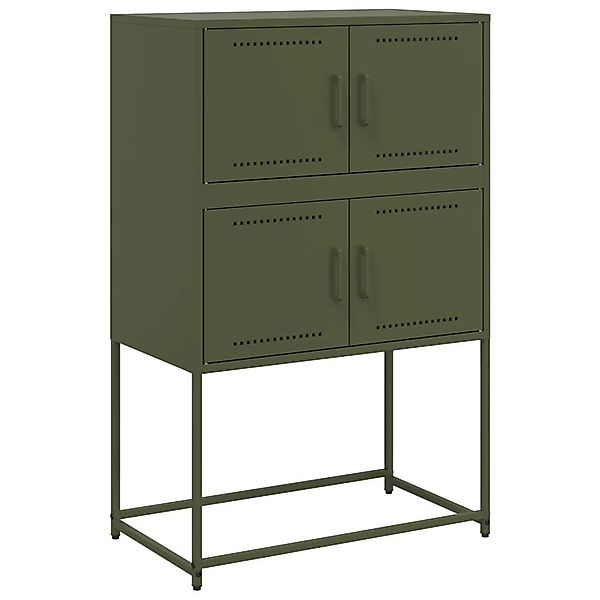 vidaXL Sideboard Sideboard Olivgrün 68,5x38,5x107 cm günstig online kaufen