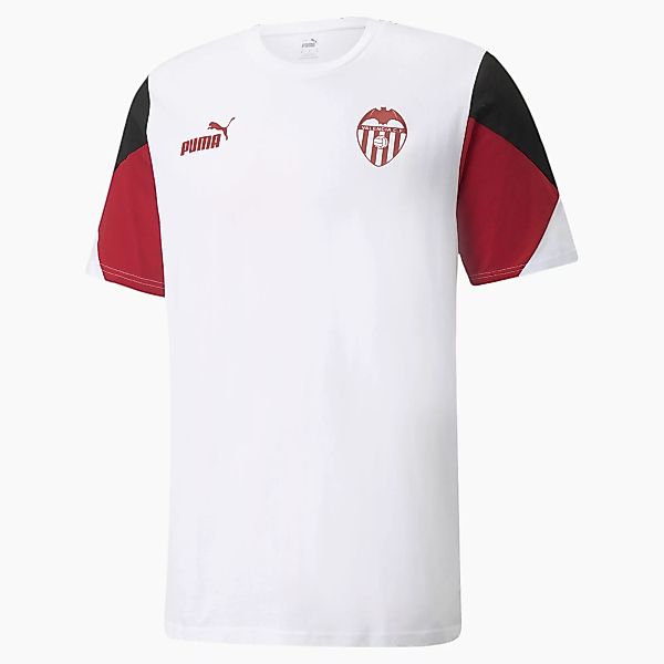 PUMA Valencia CF FtblCulture Herren Fußball-T-Shirt | Mit Aucun | Weiß/Schw günstig online kaufen