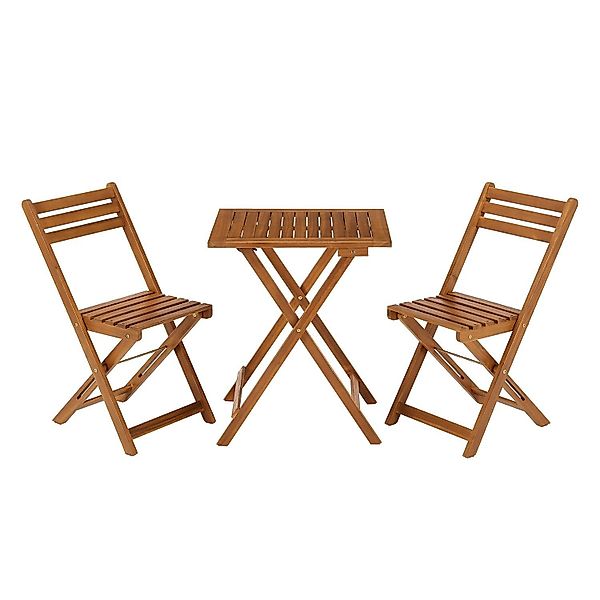 Juskys Balkonset Bala, (3-tlg), Sitzgruppe aus günstig online kaufen