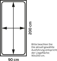 Maintal Polsterbett Kunstleder, in 6 verschiedenen Ausführungen, Made in Ge günstig online kaufen