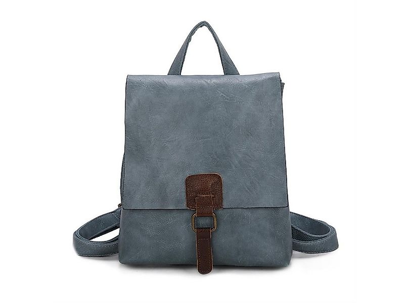 ITALYSHOP24 Rucksack Damen Schultertasche Backpack Umhängetasche CrossBody günstig online kaufen