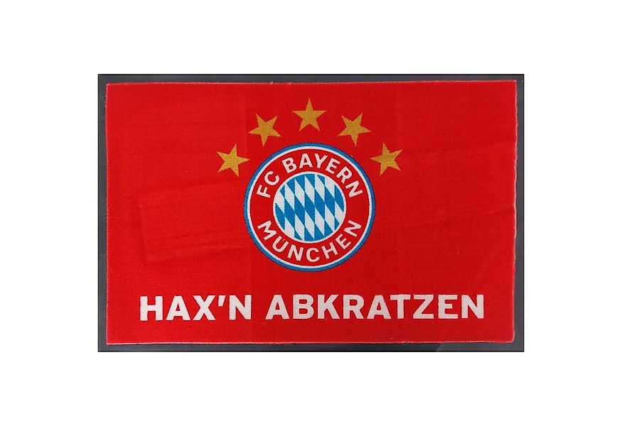 BERONAGE Fußmatte FC Bayern München Fußmatte Hax'n abkratz'n! 60x40 cm Schm günstig online kaufen