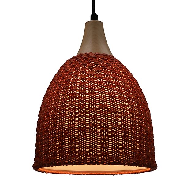 Guru-Shop Deckenleuchten Moderne Deckenleuchte aus gestrickter günstig online kaufen
