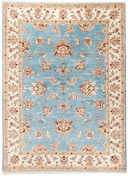 morgenland Orientteppich »Ziegler - 214 x 154 cm - hellblau«, rechteckig günstig online kaufen