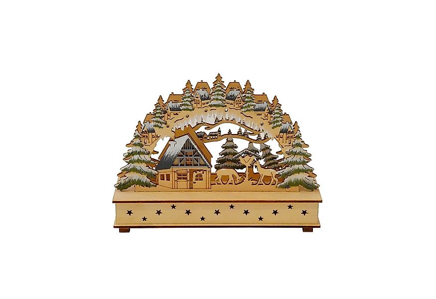 HTI-Living Schwibbogen LED Schwibbogen Futterkrippe (1-tlg), Lichterbogen W günstig online kaufen