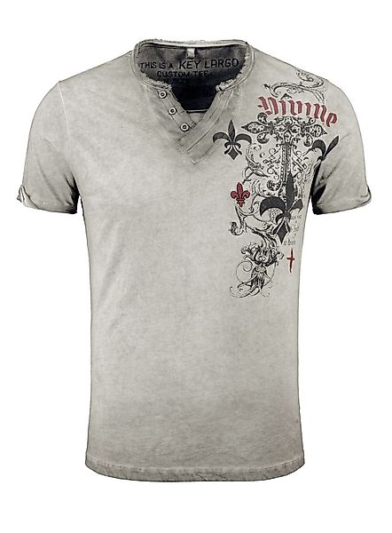Key Largo T-Shirt T-Shirt Knight Print günstig online kaufen