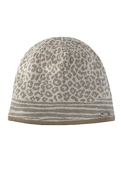 FUNK since 1776 Strickmütze im trendigem Leolook mit modischen Ziersteinen günstig online kaufen