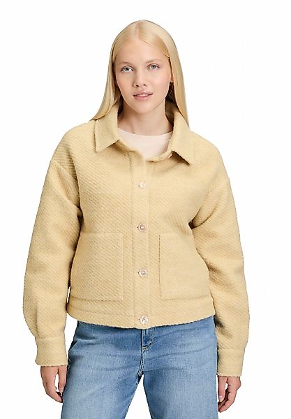 Cartoon Canvasjacke "Damen Casual-Jacke mit aufgesetzten Taschen" günstig online kaufen