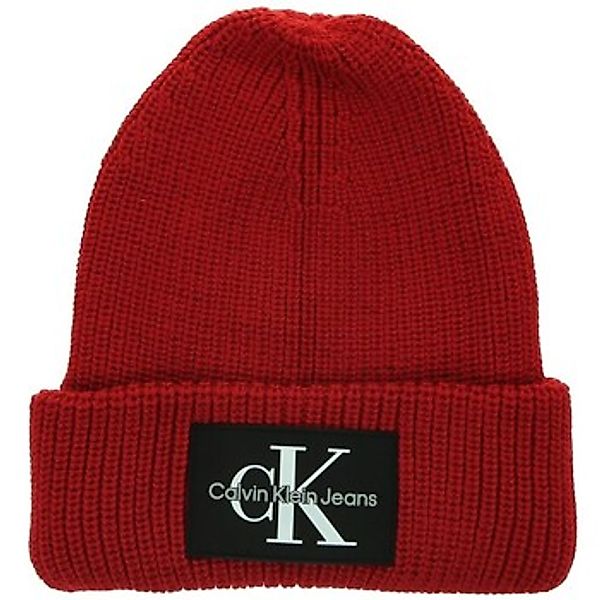 Calvin Klein Jeans  Mütze Monologo Patch Beanie günstig online kaufen