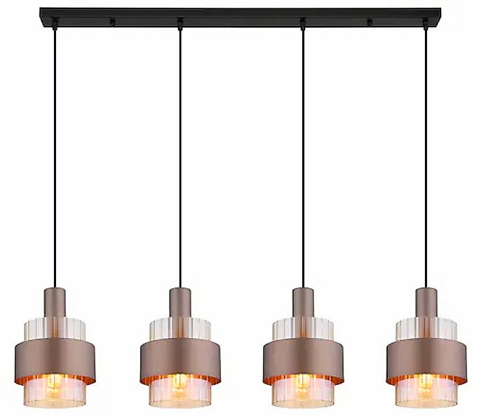 GLOBO LIGHTING Hängeleuchte »MILLEY« E27 1 Stk. Hängelampe/Pendelleuchte/Es günstig online kaufen