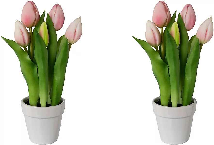 my home Kunsttulpe "Tulpen im Topf" günstig online kaufen