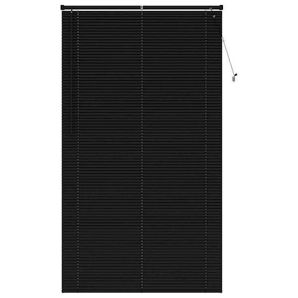 vidaXL Venetianer Jalousie Verstellbar Schwarz 213 x 120 cm PVC 42003753 günstig online kaufen
