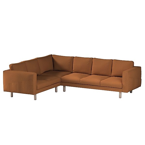 Bezug für Norsborg 5-Sitzer Ecksofa, orange, Norsborg 5-Sitzer Ecksofabezug günstig online kaufen
