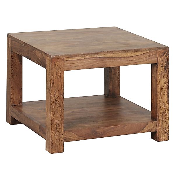 KADIMA DESIGN Couchtisch Couchtisch MUMBAI Massiv-Holz günstig online kaufen