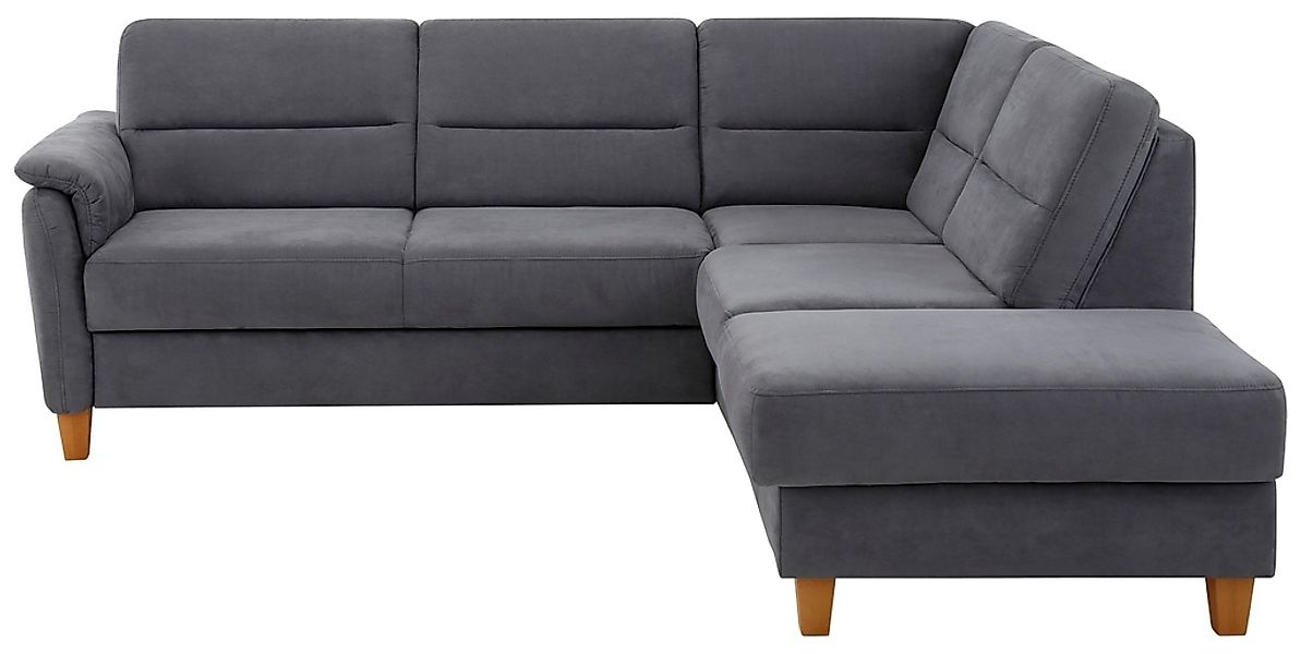 Home affaire Ecksofa »Palmera L-Form«, Federkern, wahlweise mit Bettfunktio günstig online kaufen