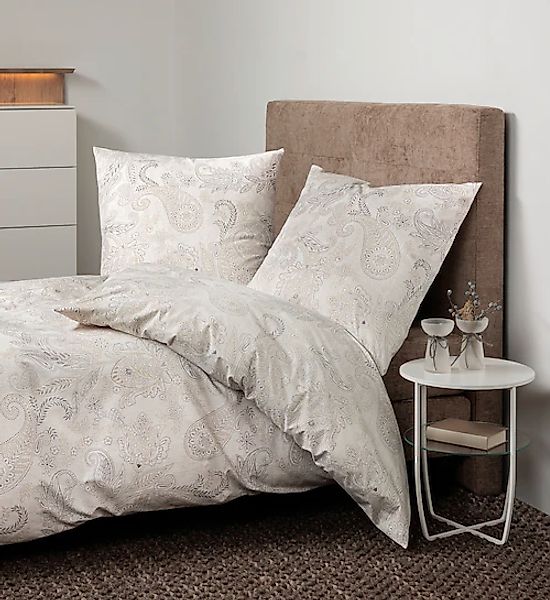 Janine Bettwäsche »Soft-Cotton71001 0«, mit Reissverschluss günstig online kaufen