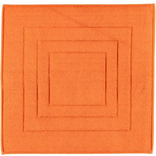 Vossen Badematten Feeling - Farbe: orange - 2550 - 60x60 cm günstig online kaufen