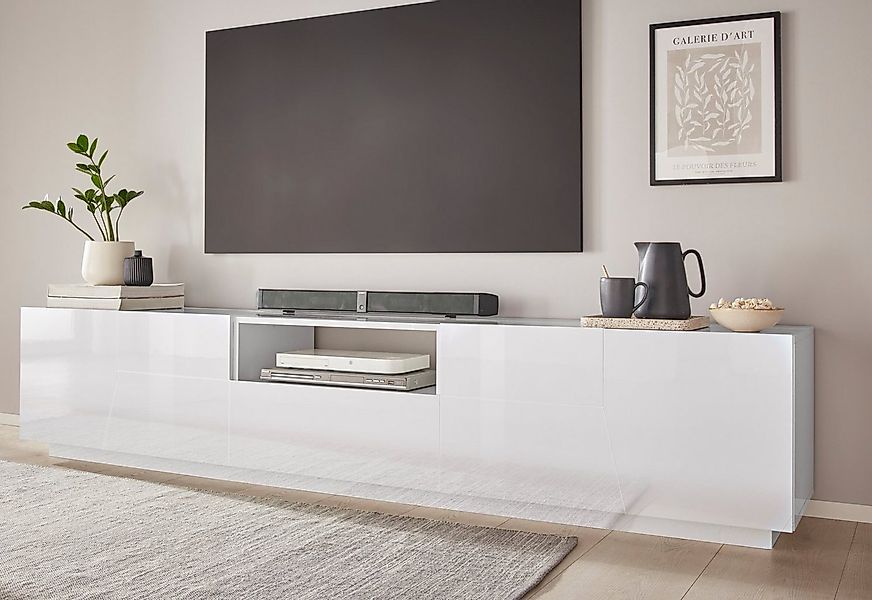 Home affaire Lowboard ALIEN- TV-Board, mit 4 Türen, 1 Schublade und 1 offen günstig online kaufen