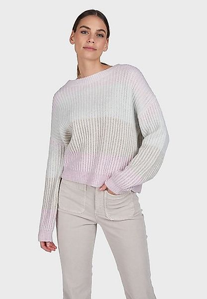 MARC AUREL Strickpullover Pullover mit Ombré-Ringeln blush varied günstig online kaufen