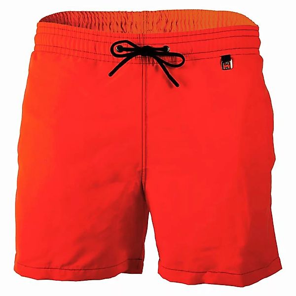 HOM Herren Badeshorts, Beach Boxer - Swim Shorts, Beach Shorts Orange L günstig online kaufen