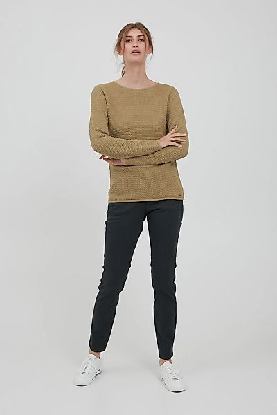 OXMO Strickpullover OXHelen Pullover in Musterstrick Optik günstig online kaufen