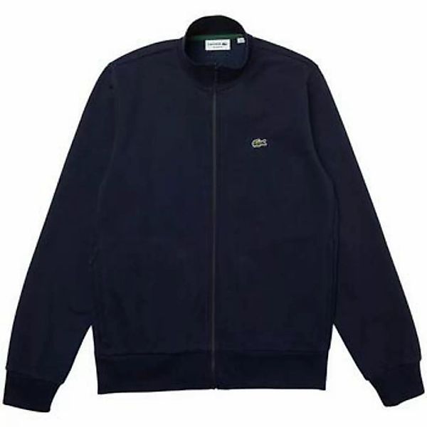 Lacoste Strickjacke Full Zip Dunkelblau - Größe M günstig online kaufen