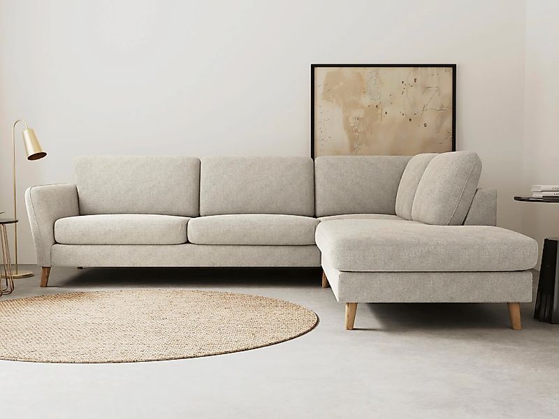 Home affaire Ecksofa "MARSEILLE 278/202 cm, L-Form, Ottom. rechts/links, ve günstig online kaufen