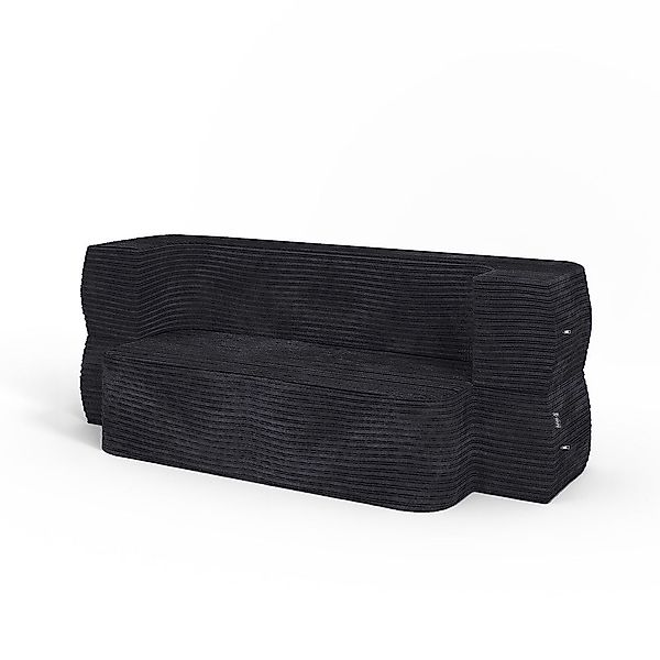 VitaliSpa® Schlafsofa Lille, Schwarz, 190 cm günstig online kaufen