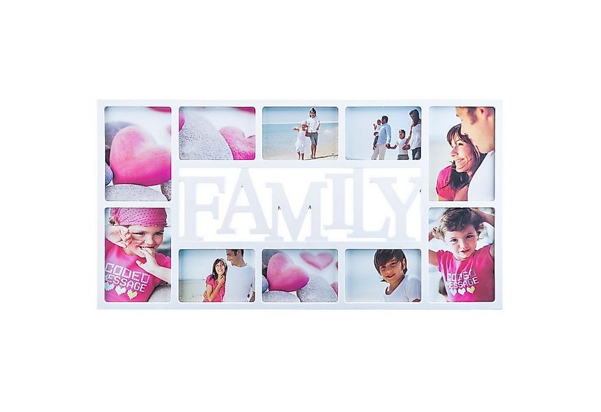 Goods+Gadgets Bilderrahmen GOODS+GADGETS XXL Collage Fotorahmen - Wandbilde günstig online kaufen