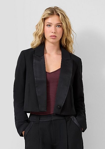 QS Jackenblazer Indoor-Blazer QS x Vanessa Mai, Kurzblazer günstig online kaufen