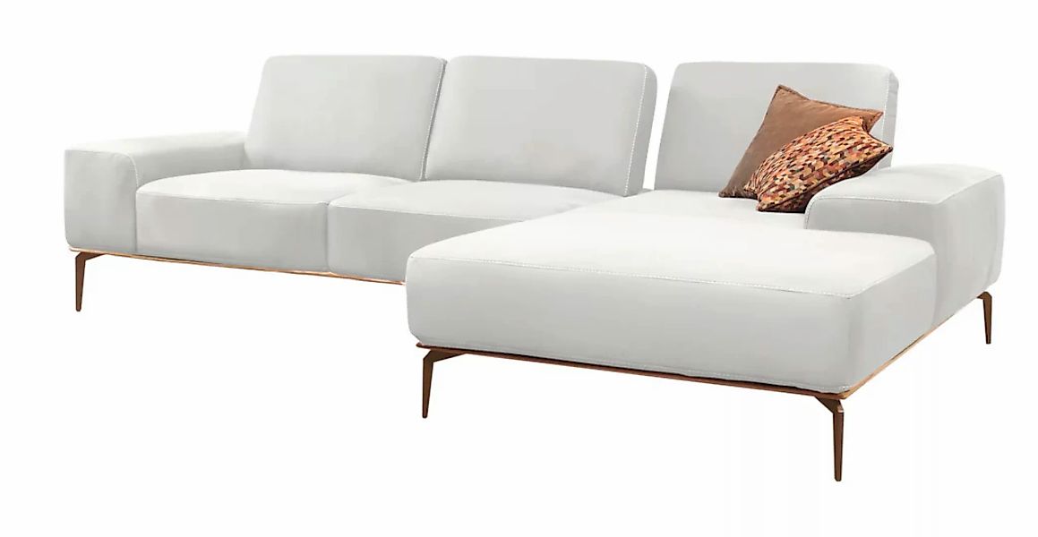 W.SCHILLIG Ecksofa "run, Designsofa mit tollem Sitzkomfort, bequem, L-Form" günstig online kaufen