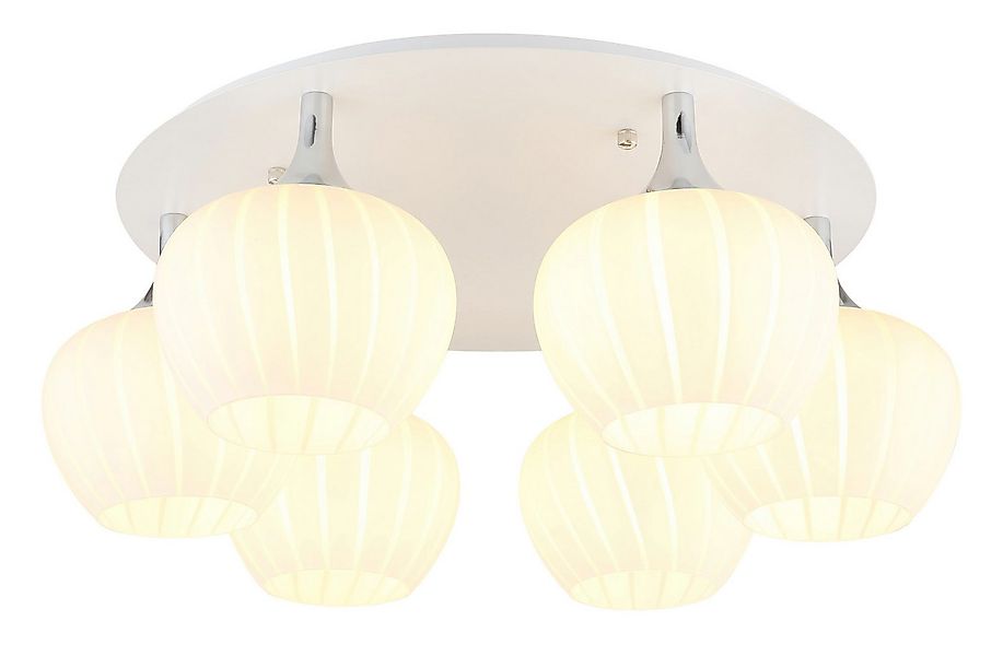 GLOBO LIGHTING Deckenleuchte MAXY, ohne Leuchtmittel, Deckenlampe/Glas klar günstig online kaufen