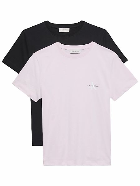 Calvin Klein Jeans T-Shirt "A- Logo CN 2 Pack Tee" Packung, 2er-Pack, 2 tlg günstig online kaufen
