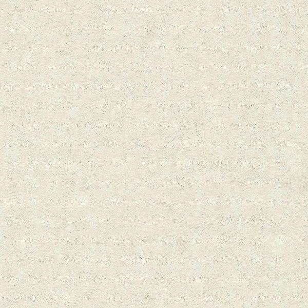 PROFHOME 386933-GU Spachtel Putz Tapete Uni Matt Creme Weiß Elfenbein 0,53 günstig online kaufen