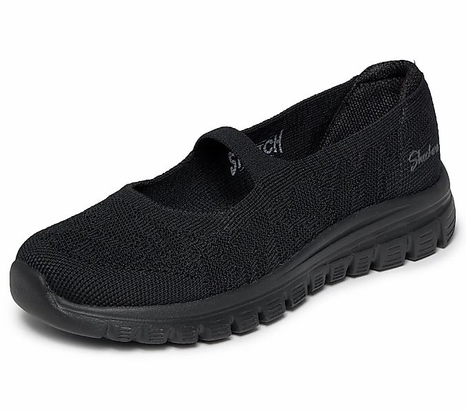 Skechers Ballerina "GRACEFUL" Freizeitschuh, Schlupfschuh, Slipper mit Stre günstig online kaufen