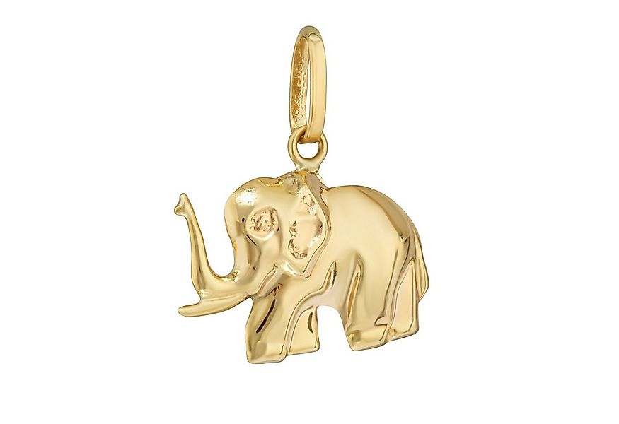 NKlaus Kettenanhänger Kettenanhänger Elefant 333 Gelb gold 8 Karat 16x12mm günstig online kaufen