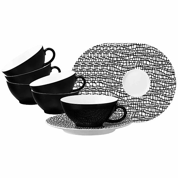 Seltmann Weiden Tasse "Teetassen mit Untertassen Life Fashion 140 ml 6er Se günstig online kaufen