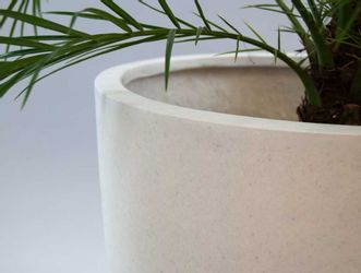 Elegant Einrichten Pflanzkübel Fiberglas Schale rund günstig online kaufen