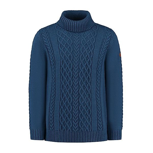 Travelin' Strickpullover Travelin' Coll Oulu Men Blue L günstig online kaufen