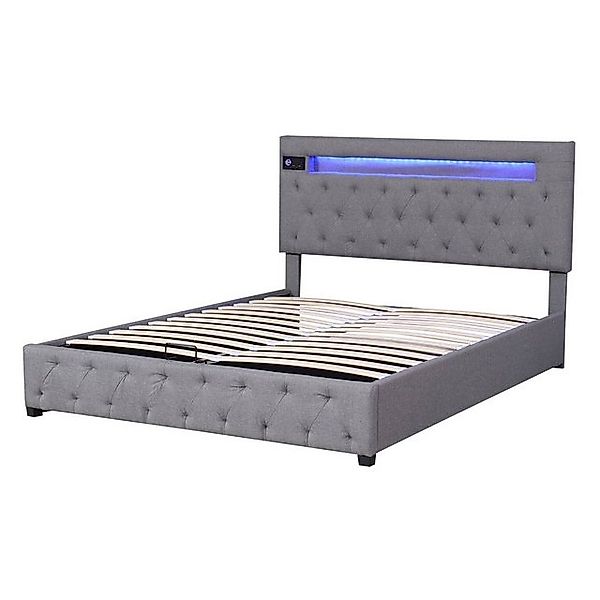 Gotagee Polsterbett 140x200cm Doppelbett Gästebett Familienbett Plattformbe günstig online kaufen