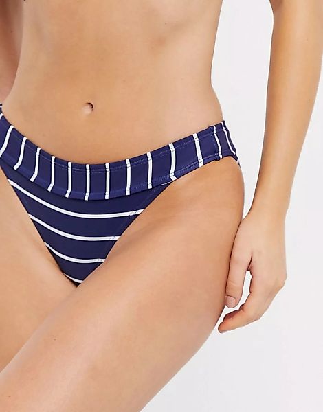 Accessorize – Bikinihose in Marine gestreift-Mehrfarbig günstig online kaufen