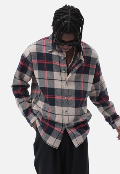 COFI Casuals Flanellhemd Flanellhemd Kariert Hemd günstig online kaufen