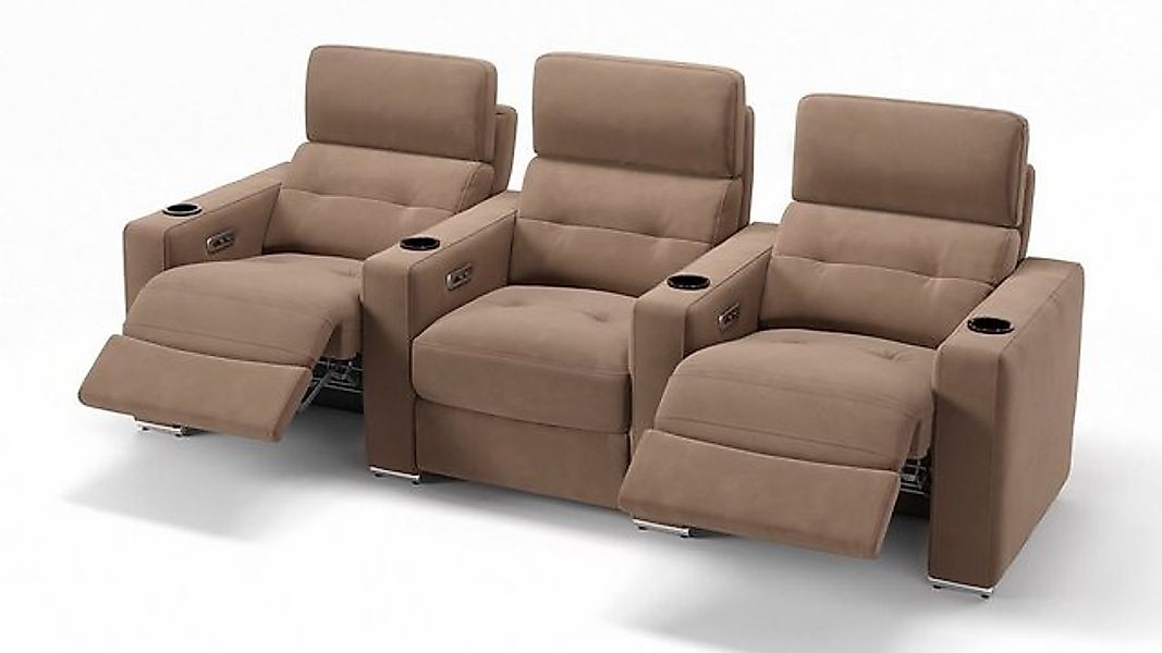 Sofanella 3-Sitzer Stoff BARI, Relaxcouch, Designersofa, Designer Sofa, 3er günstig online kaufen