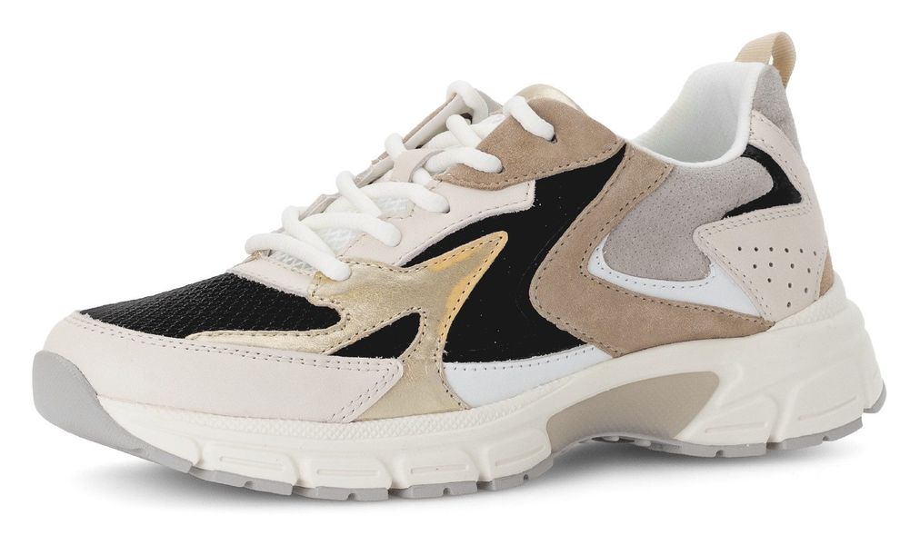 Gabor Keilsneaker "FLORENZ" Freizeitschuh, Halbschuh, Schnürer in Bequemwei günstig online kaufen