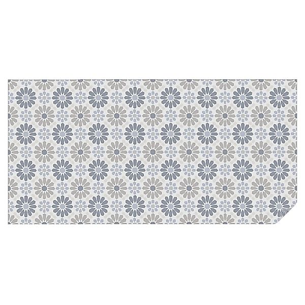 Tulup Buntglasfolie Blumenmosaik Fensterfolie Buntglas 200x100 cm Beige Fen günstig online kaufen