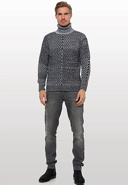 Rusty Neal Strickpullover, im angesagten Kontrast-Design günstig online kaufen