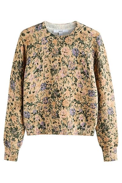 Next Rundhalspullover Rundhalspullover mit Print (1-tlg) günstig online kaufen